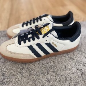 Adidas Samba OG cream white and strata